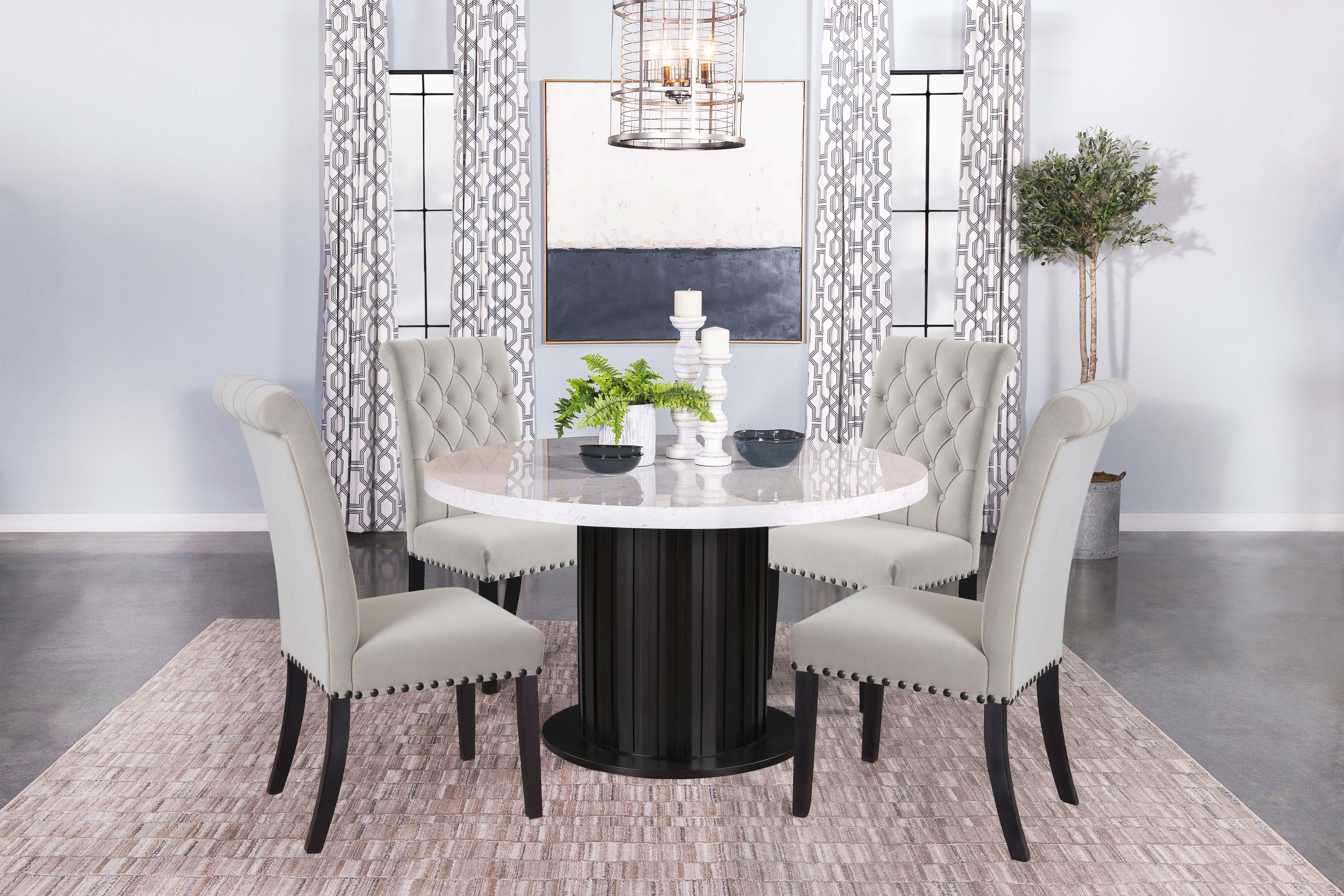 Sherry 5-piece Round Dining Set