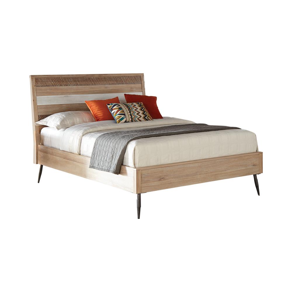 Marlow California King Platform Bed Rough Sawn Multi image