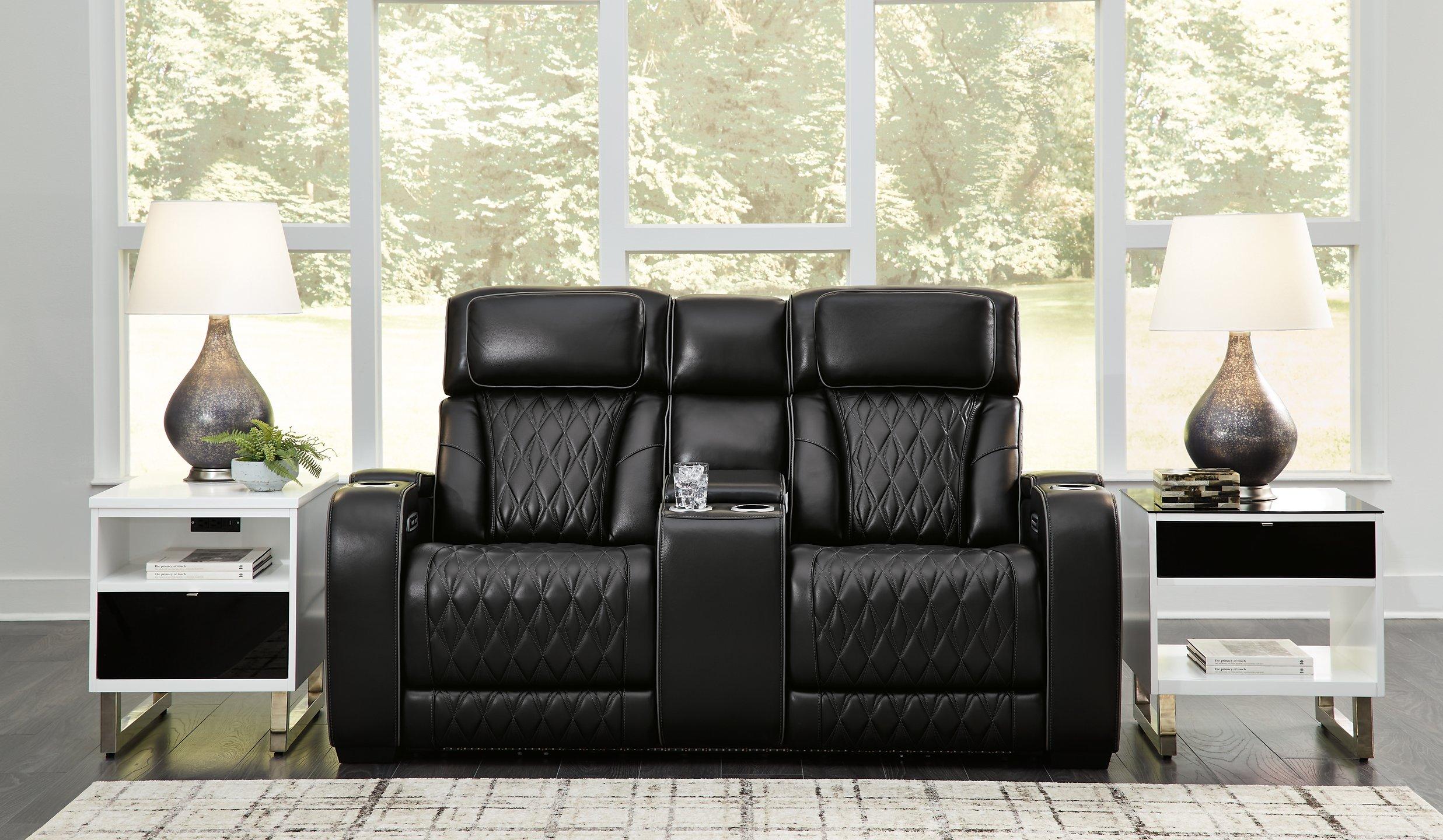 Boyington Power Reclining Loveseat with Console