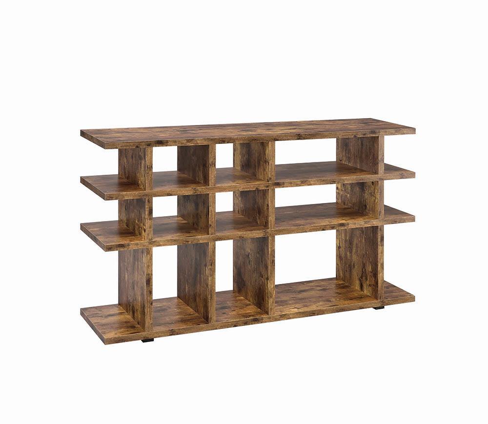 Santos 3-tier Bookcase Antique Nutmeg