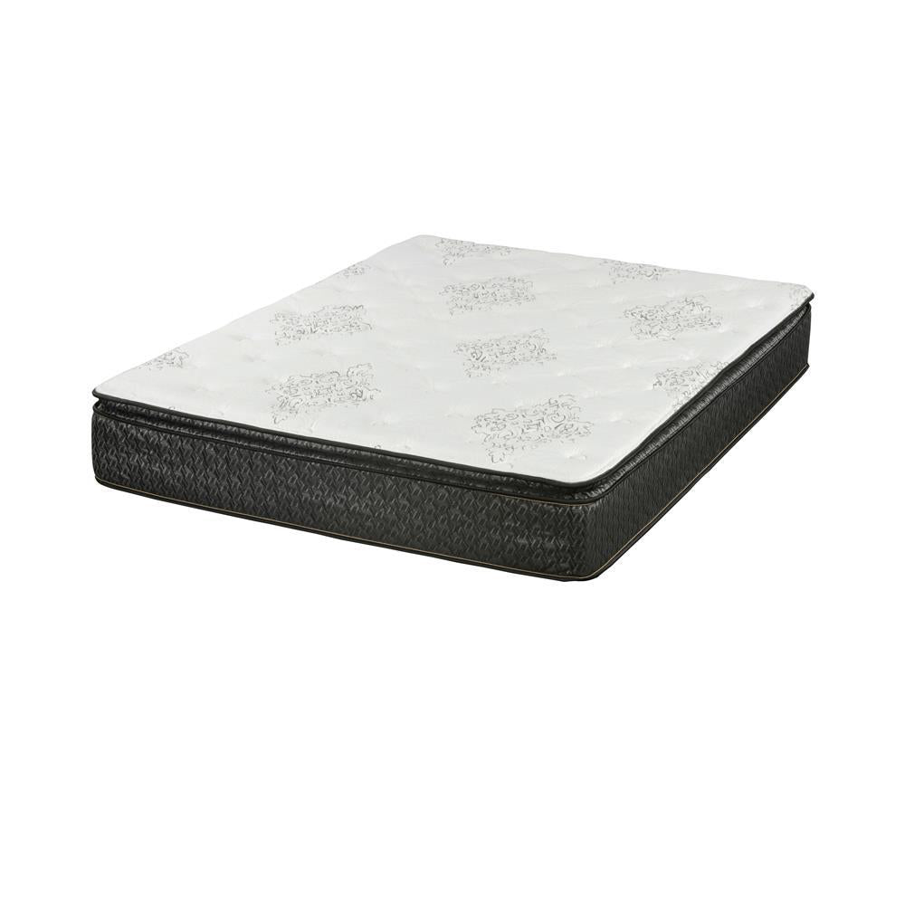 Freya 11.5" California King Mattress White and Black