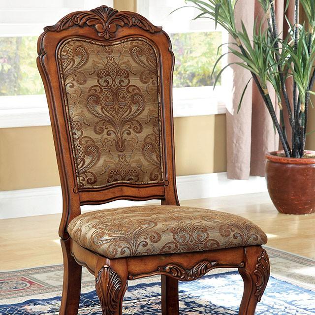 Medieve Antique Oak Side Chair (2/CTN) image