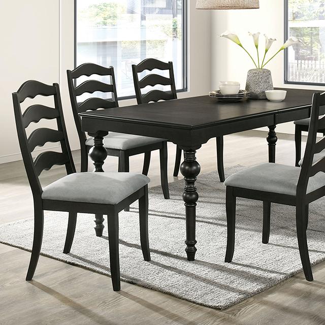 PHILIPSBURG Dining Table, Antique Black image