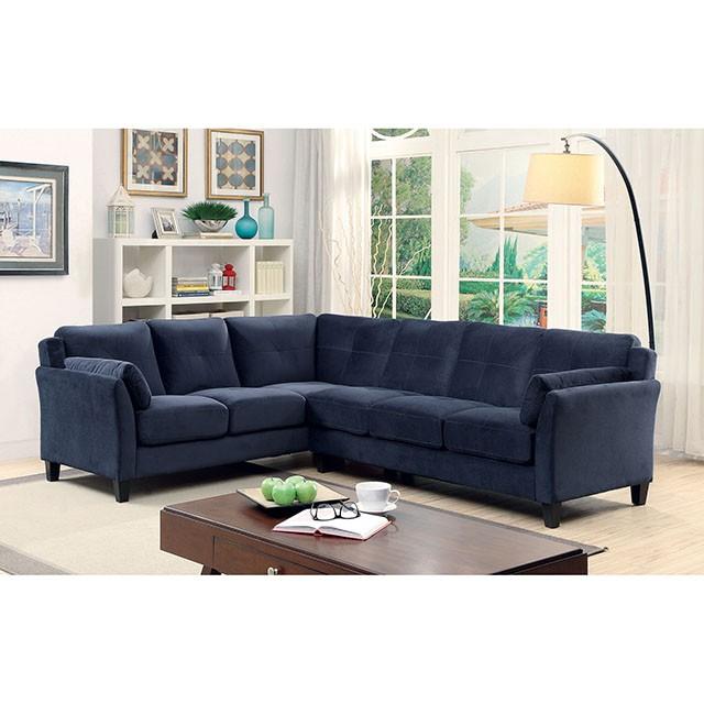 PEEVER II Navy Sectional, Navy (K/D) image