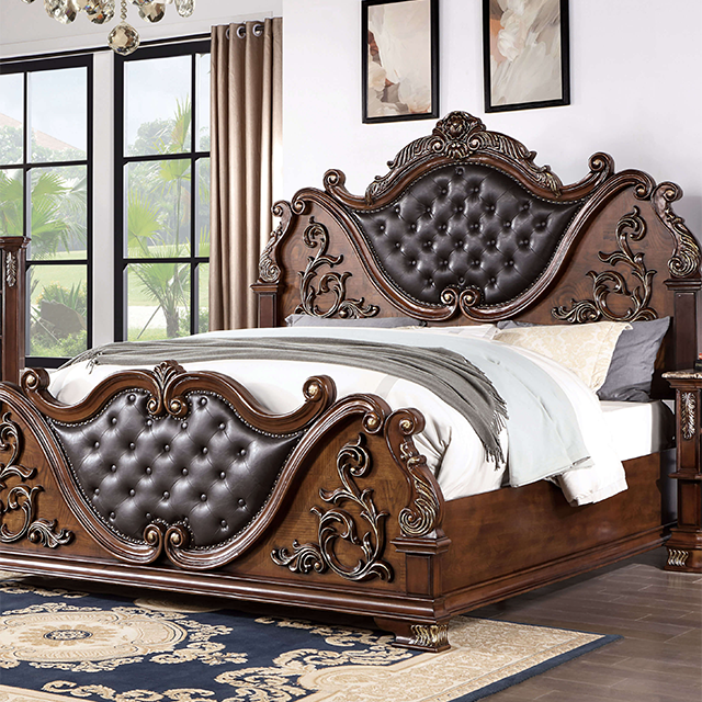 ESPARANZA Cal.King Bed, Brown Cherry image