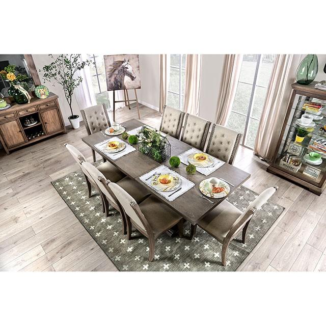 Patience Rustic Natural Tone Dining Table