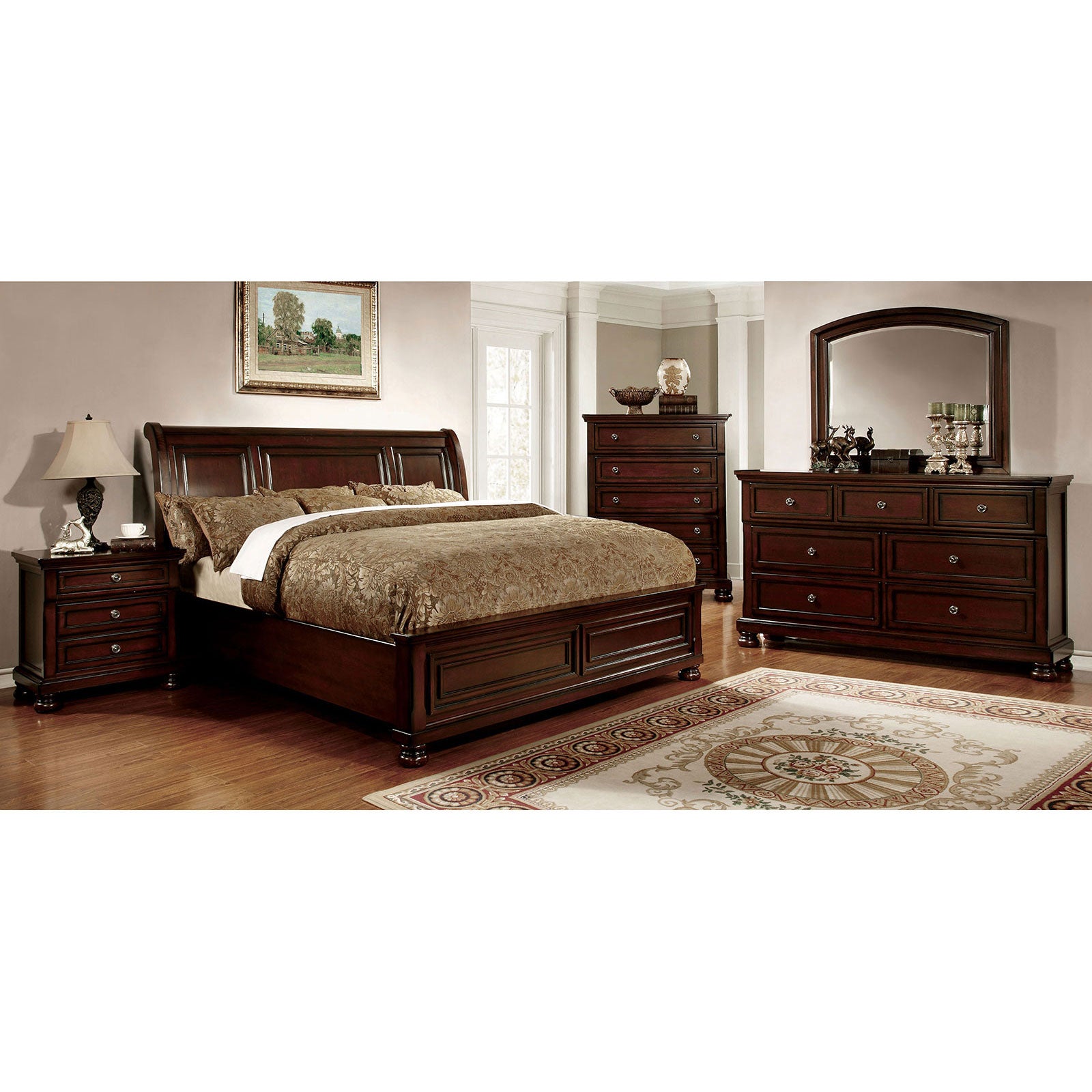 NORTHVILLE Dark Cherry Queen Bed image